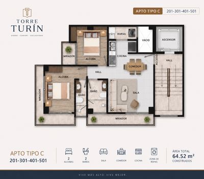 Apartamento Tipo C